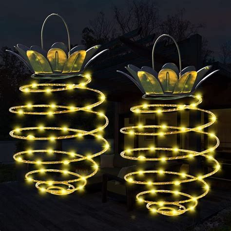 Sowaz Solar Yellow Outdoor Led Novelty String Lights In The String