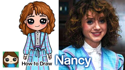 How To Draw Nancy Wheeler Stranger Things 4