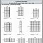 Free Perimeter And Area Worksheets