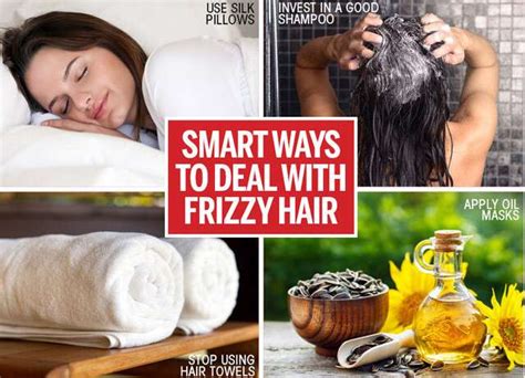 8 Smart Ways To Tame Your Frizzy Hair