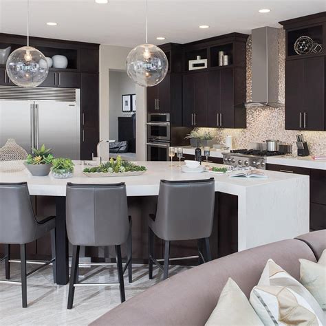 Your kitchen needs to do it all. American Woodmark Custom Kitchen Cabinets Shown in Modern ...