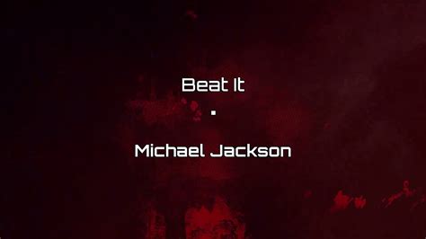 Michael Jackson Beat It Scary Remix By Meme Music Youtube