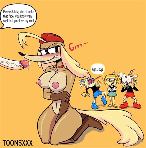 Rule 34 Angry Angry Face Anthro Areola Ass Big Breasts Big Penis Breasts Busty Cum Cuphead