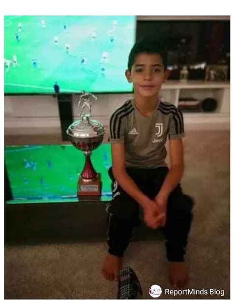 Cristiano Ronaldo Son Wins First Trophy With Juventus Youth Side