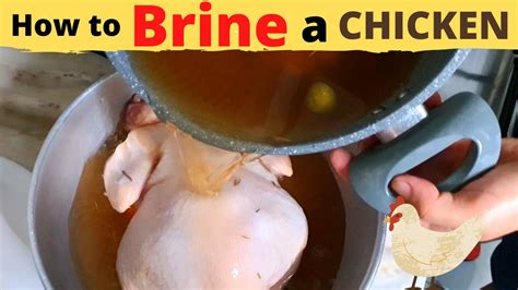 How To Brine A Chicken Basic Brine How To Make Chicken Moist And Juicy Youtube