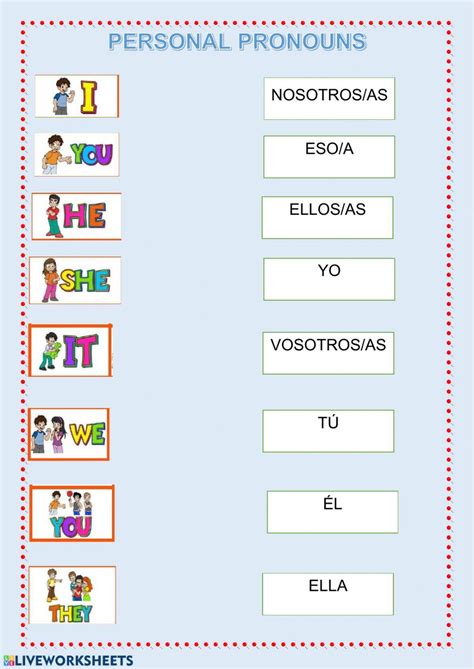 Personal Pronouns