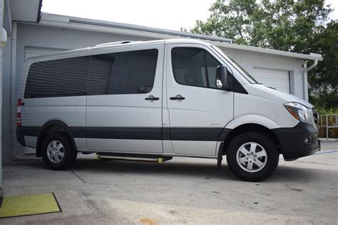 Used 2016 Mercedes Benz Sprinter 2500 Passenger Standard Roof W144 For