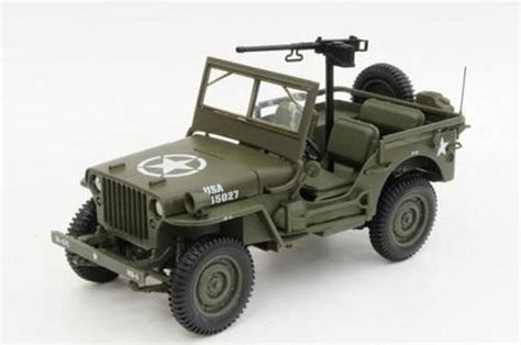 1942 Military Vehicle Us Army Willys Jeep Green Norev 189011 118