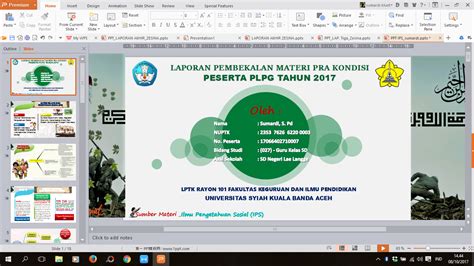 Dihalaman ini anda akan melihat background keren merah putih yang bagus! Download Kumpulan Template PPT Editable Keren - Indonesia ...