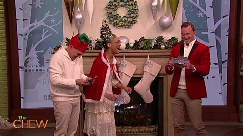 The Chew Hosts Reveal Favorite Christmas Movies Whats Your Favorite