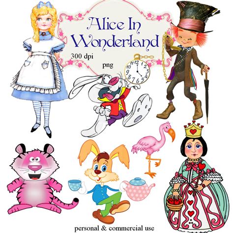 Alice In Wonderland Border Clipart 10 Free Cliparts Download Images