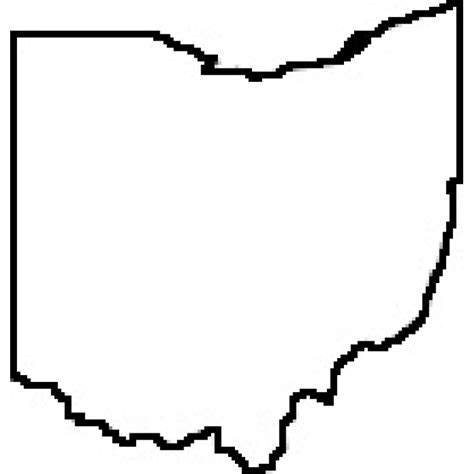 State Of Ohio Outline Free Download On Clipartmag