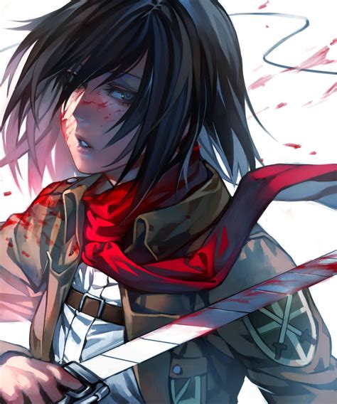Mikasa Ackerman Shingeki No Kyojin Attack On Titan Fan Art