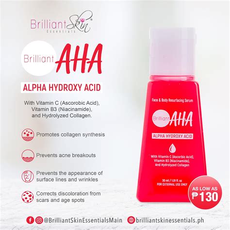 Buy Serum Brilliant Aha For Face And Body Eromman