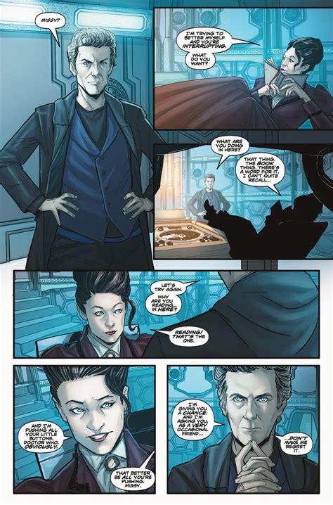 Missy And The Master Previewing ‘doctor Who Missy’ 2 From Titan Comics Comicon