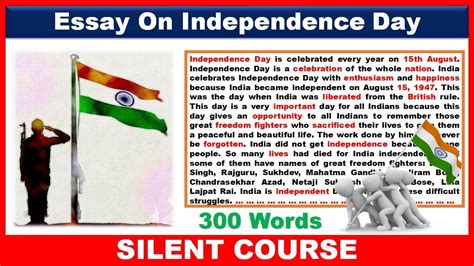 001 Essay On Independence Day In Simple English Example Thatsnotus