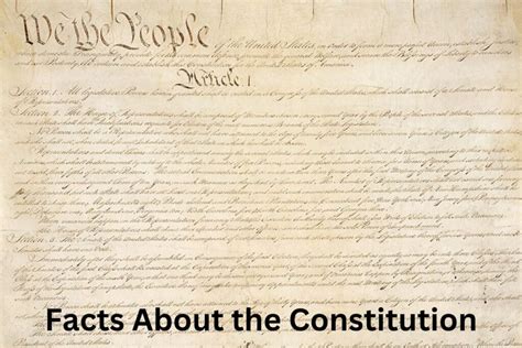 10 Facts About The Constitution Have Fun With History