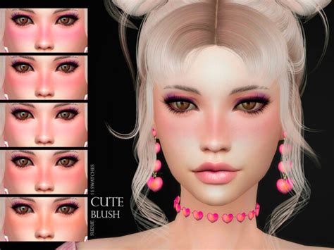 Cute Blush N13 By Suzue At Tsr Sims 4 Updates