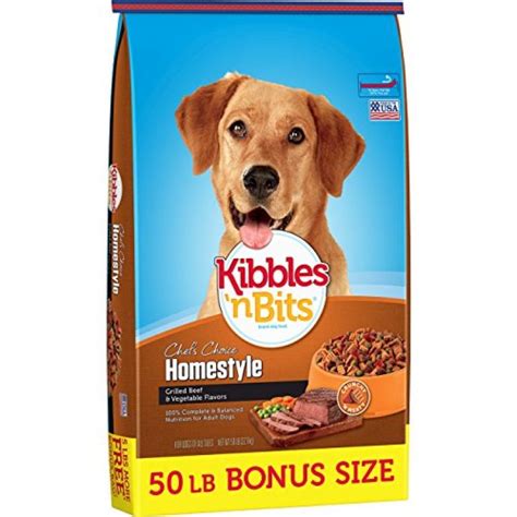 Kibbles N Bits 50 Lb Homestyle Grilled Beef And Vegetable Flavors Dry