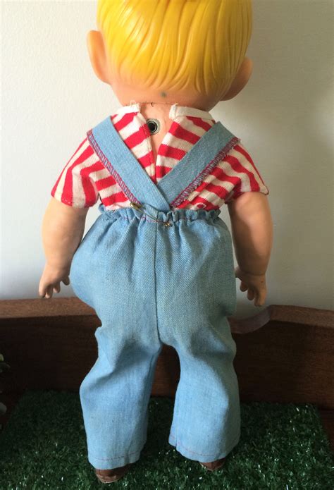 Vintage 1957 Dennis The Menace Doll By Glad Toy Co Nyc Ny Etsy