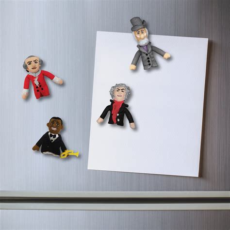 Mozart Finger Puppet Magnet Shop The Symphony Music Inspired Ts