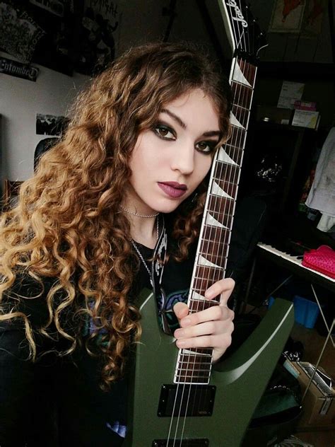 Sonia Nusselder Female Guitarist Metal Girl Heavy Metal Bands