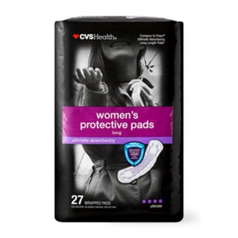 cvs health women s protective pads ultimate absorbency pick up in store today at cvs