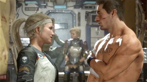 Sonya Blade And Johnny Cage