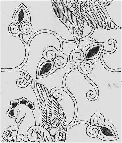 Mewarnai batik kawung hitam putih. Download Gambar Sketsa Untuk Seni Budaya Sd - Sketsa Gambar