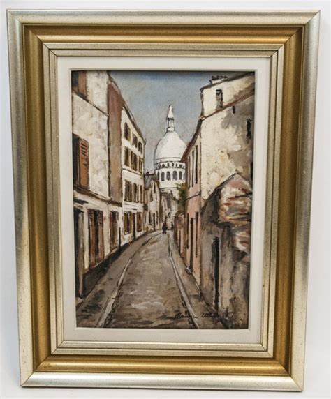 Sold At Auction Maurice Utrillo Maurice Utrillo Original Oil