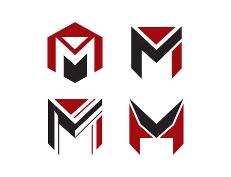 Set Of Initial Letter M Logos Gráfico Por Meisuseno · Creative Fabrica