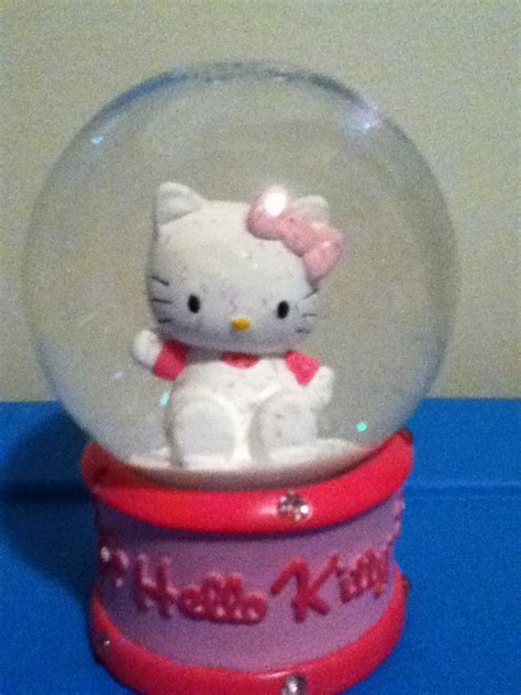 Hello Kitty Snow Globe For More Hello Kitty Stuff Follow Me Hello