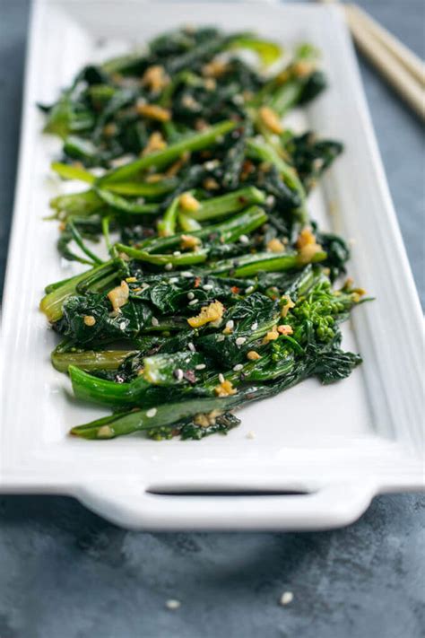 Choy Sum Vegetable Guide And A Quick Stir Fry Recipe