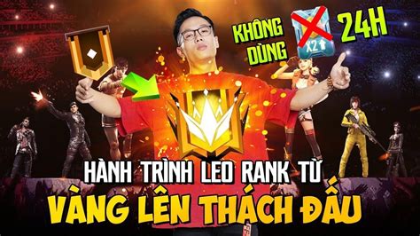In addition, its popularity is due to the fact that it is a game that can be played by anyone, since it is a mobile game. Free Fire Hành Trình Leo Rank Từ Vàng 1 Lên Thách Đấu ...