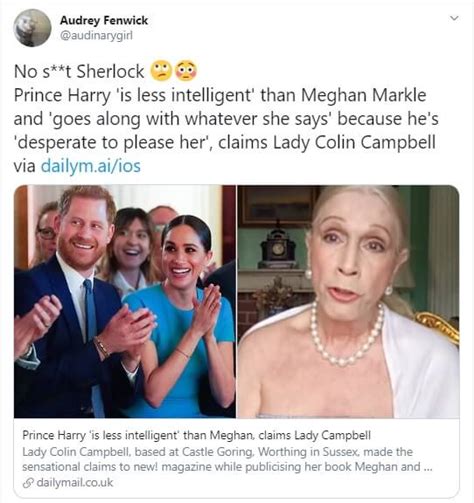 Meghan Markle And Prince Harry Its Obvious Who The Intelligent One Is