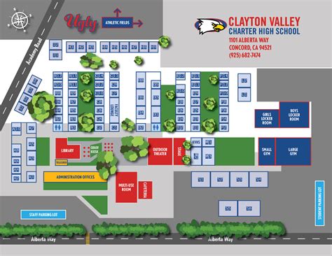 Cvchs Campus Map About Us Clayton Valley Charter High School