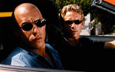 Vin Diesel As Dominic Toretto And Paul Walker As Brian Oconner Paul