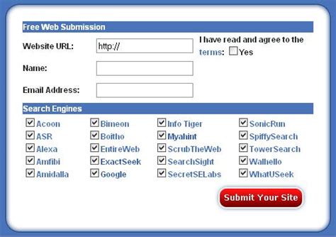 Submit Your Siteblog In 100 Search Engines See Of Softwares