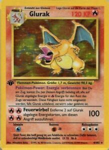 If any site doesn't work i'll eat my hat. Pokemon Karte Glurak Charizard 1st Edition Shadowless ...