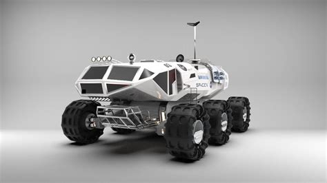 Concept Mars Rover Vehicle 3d Model Cgtrader