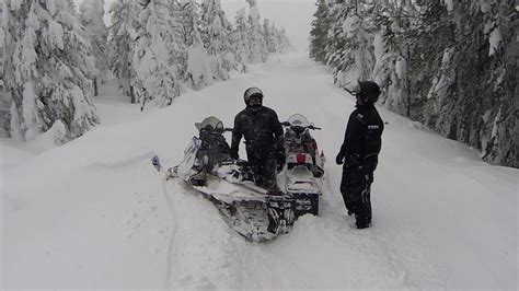 2020 Snowmobiling West Yellowstone Trails Youtube