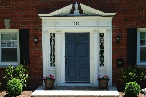 10 Colonial Front Door Designs Picture
