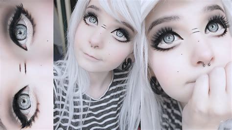 Big Anime Doll Eyes Tutorial Youtube