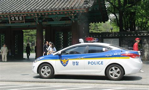South Korean Police Car Car Hyundai Police Korean South Hd