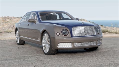 Bentley Mulsanne Empattement Allongé 2016 Pour Beamng Drive