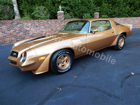 Gold 1978 Chevrolet Camaro Z28 For Sale Mcg Marketplace