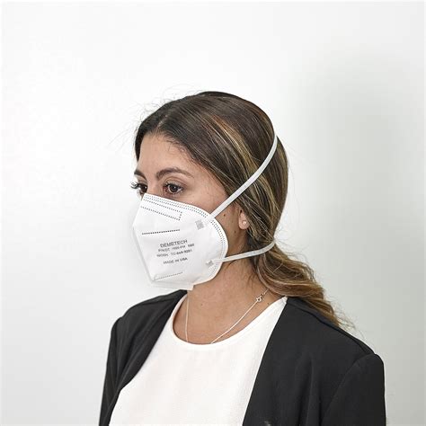 N95 Respirator Mask Fold Style Niosh Approved Box Of 20 Size R Demetech Corporation