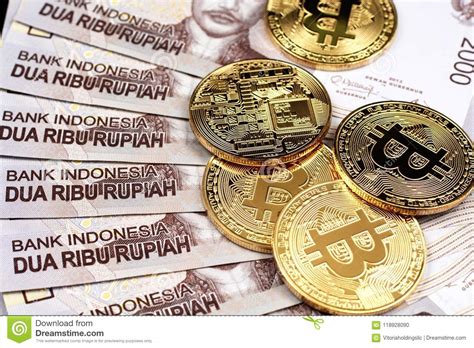 Convert amounts to or from idr (and other currencies) with this simple bitcoin calculator. A Close Up Image Of Indonesian 2000 Rupiah Notes With Gold Bitcoins Stock Photo - Image of bill ...