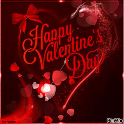 Red Bow Happy Valentine S Day Gif Pictures Photos And Images For