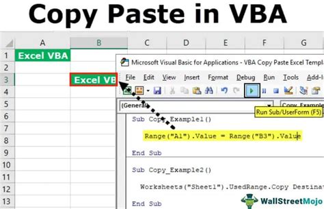 VBA Copy Paste Top Ways To Copy And Paste In VBA With Examples
